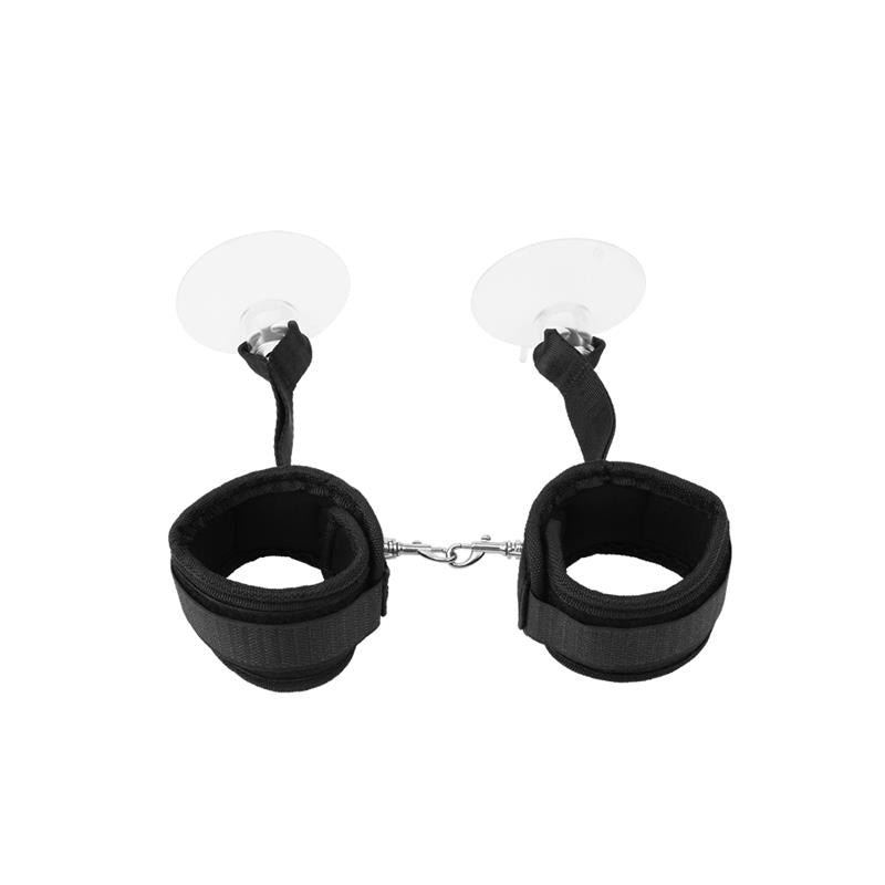CHISA - TIE UP HANDCUFFS WITH SUCTION CUPS