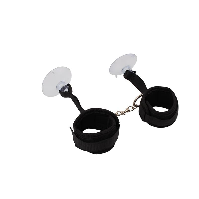 CHISA - TIE UP HANDCUFFS WITH SUCTION CUPS