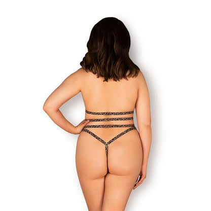OBSESSIVE - TIGRITA 2 PIECE SET SIZE XL/XXL