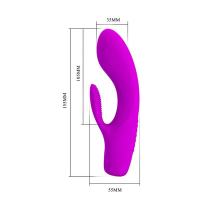 PRETTYLOVE - TIM VIBRATING G-SPOT RABBIT FLEXIBLE