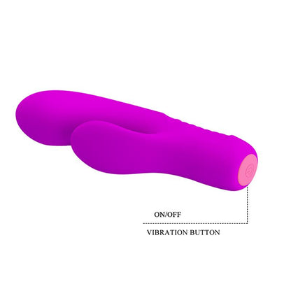 PRETTYLOVE - TIM VIBRATING G-SPOT RABBIT FLEXIBLE