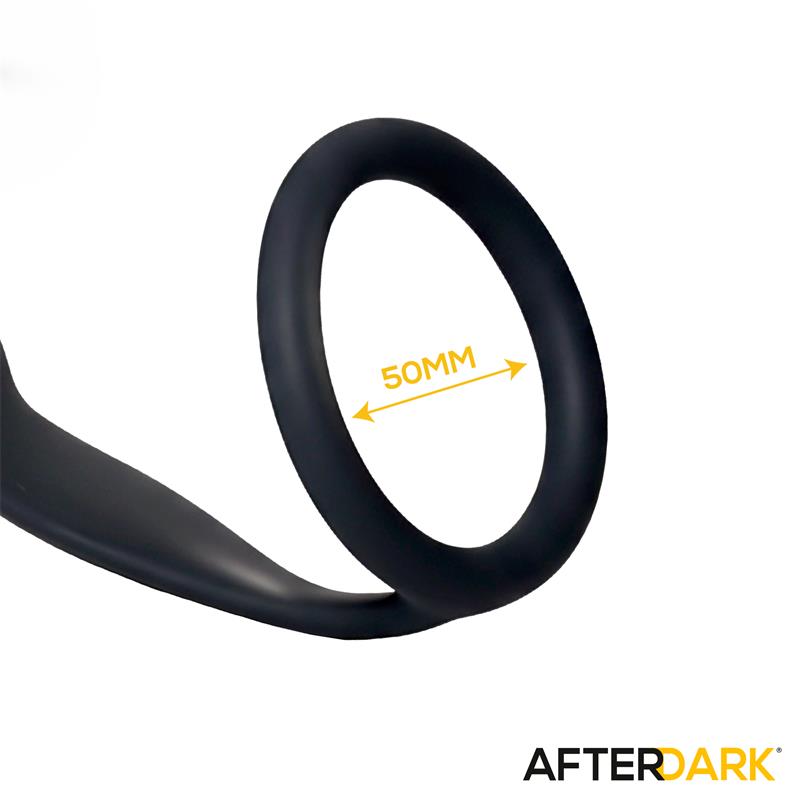 AFTERDARK - ANAL PLUG TIMKO AVEC ANNEAU EN SILICONE