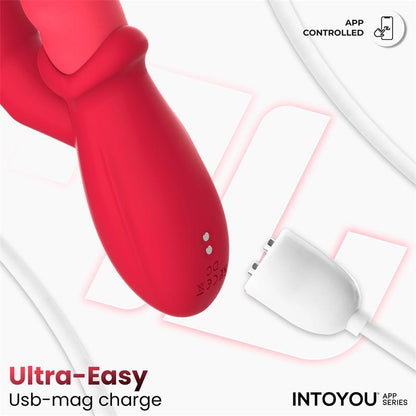 INTOYOU APP SERIES - TINGLY VIBRATOR WITH FINGER, WAVING AND APP
