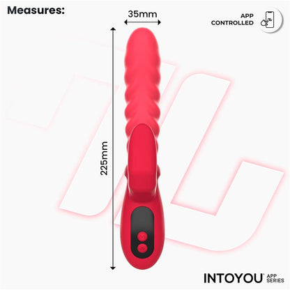 INTOYOU APP SERIES - TINGLY VIBRATOR WITH FINGER, WAVING AND APP
