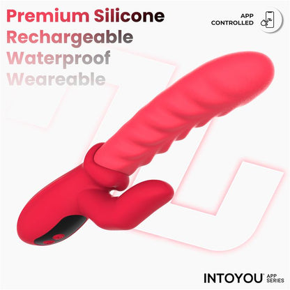 INTOYOU APP SERIES - TINGLY VIBRATOR WITH FINGER, WAVING AND APP