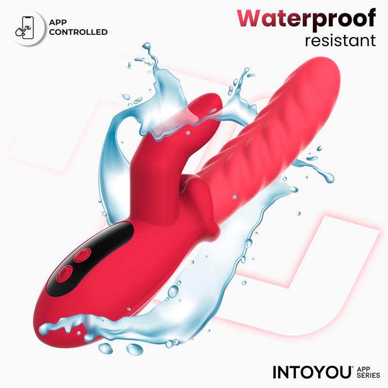 INTOYOU APP SERIES - TINGLY VIBRATOR WITH FINGER, WAVING AND APP