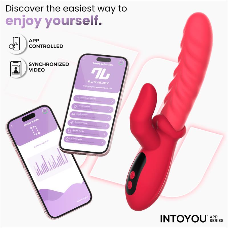 INTOYOU APP SERIES - TINGLY VIBRATOR WITH FINGER, WAVING AND APP