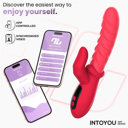 INTOYOU APP SERIES - TINGLY VIBRATOR WITH FINGER, WAVING AND APP