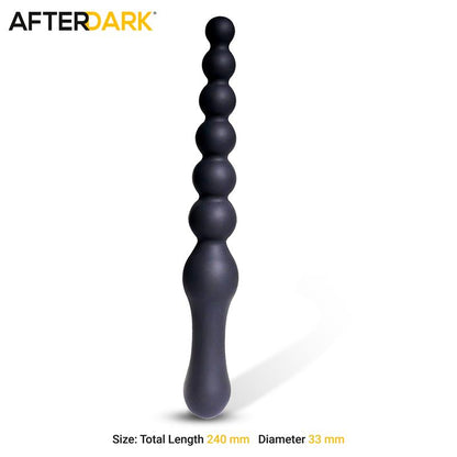 AFTERDARK - TINKY DOUBLE ANAL MASSAGER SILICONE