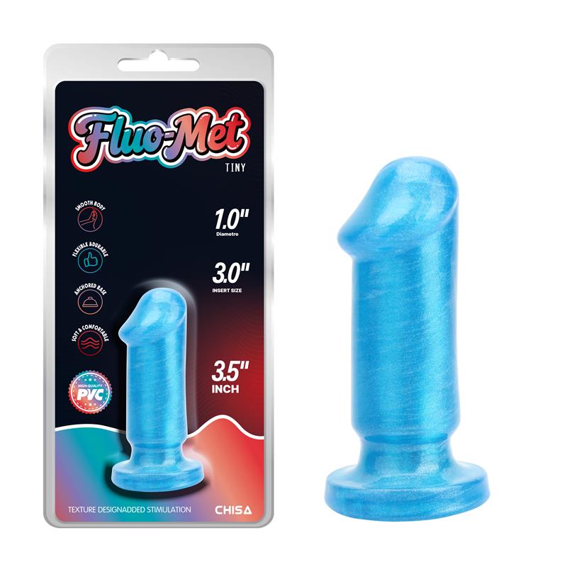 CHISA - TINY BLUE PLUG ANAL 3.5 - 9CM