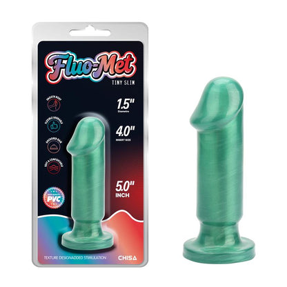 CHISA - TINY SLIM PLUG ANAL VERDE 5 - 12.5 CM