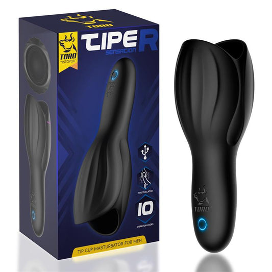 MINOTHOR - MASTURBATEUR À CUP TIPER TIP POUR HOMMES SILICONE USB