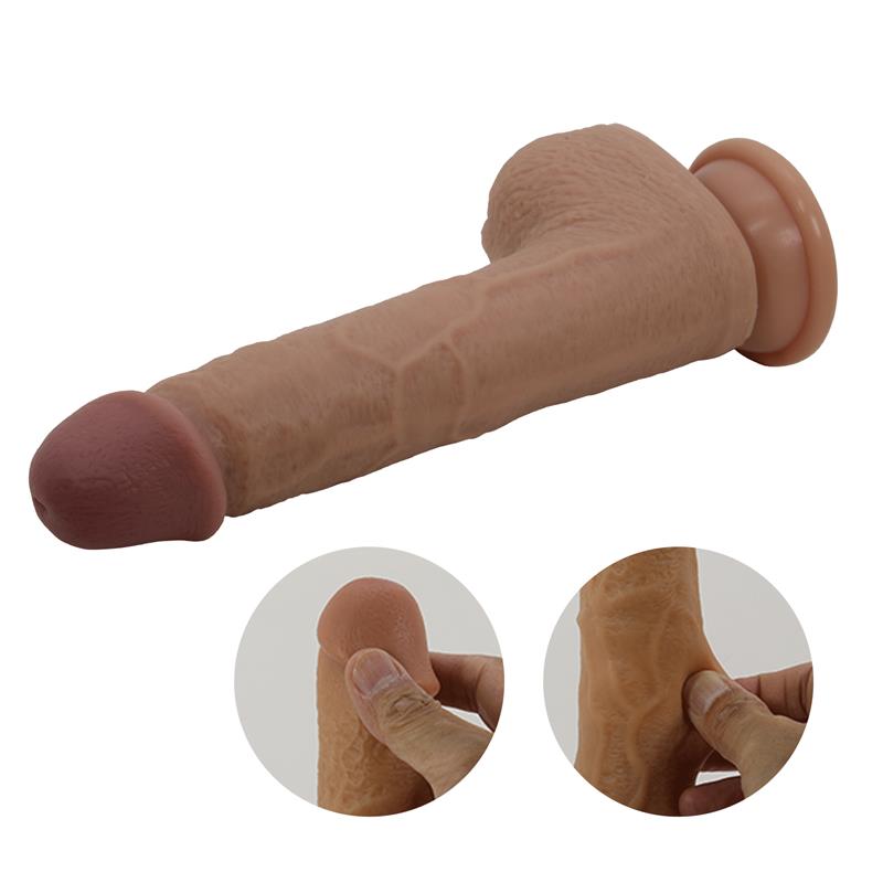 PRETTYLOVE - TOMMY REALISTIC DILDO WITH VIBRATION AND THRUSTING WITH REMOTE