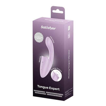 SATISFYER - TONGUE GENIUS PINK