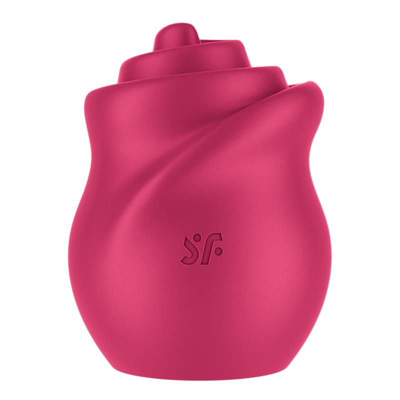 SATISFYER - TONGUE TWISTER RED