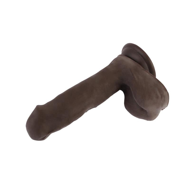 CHISA - DILDO DOUBLE DENSITÉ TOPLESS LOVER MARRON 19,2 CM