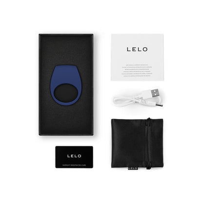 LELO - TOR 3 COUPLE RING WITH LELO APP BASE BLUE