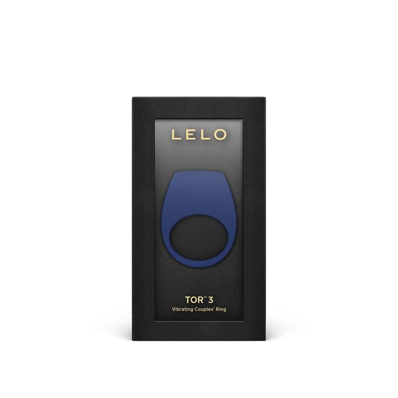 LELO - TOR 3 COUPLE RING WITH LELO APP BASE BLUE