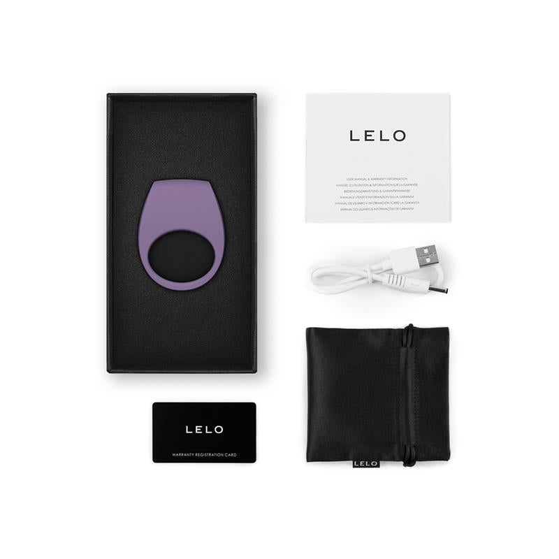LELO - TOR 3 COUPLE RING WITH LELO APP VIOLET DUSK
