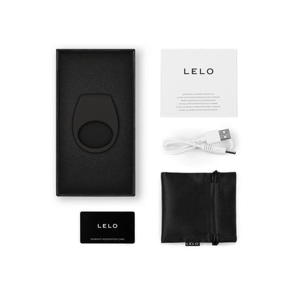 LELO - TOR 3 RING FOR COUPLES WITH LELO APP BLACK