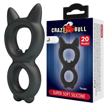 CRAZY BULL - TORAN DOUBLE PENIS RING MOD 20