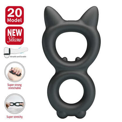 CRAZY BULL - TORAN DOUBLE PENIS RING MOD 20