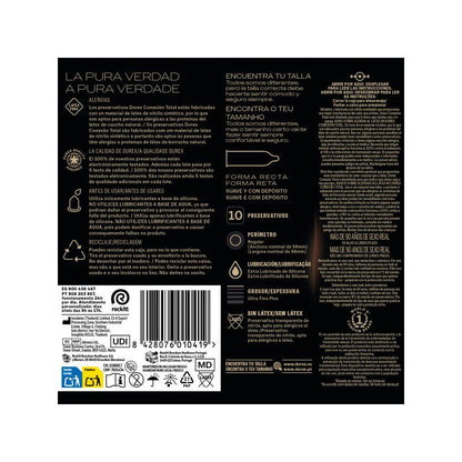 DUREX - TOTAL CONNECTION CONDOMS 10 UNITS