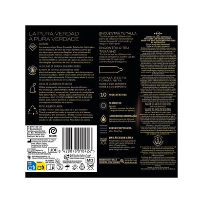 DUREX - TOTAL CONNECTION CONDOMS 10 UNITS
