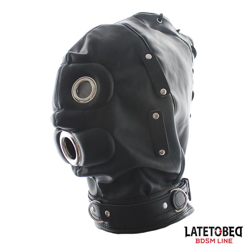 LATETOBED BDSM LINE - TOTAL LOCKDOWN HOOD