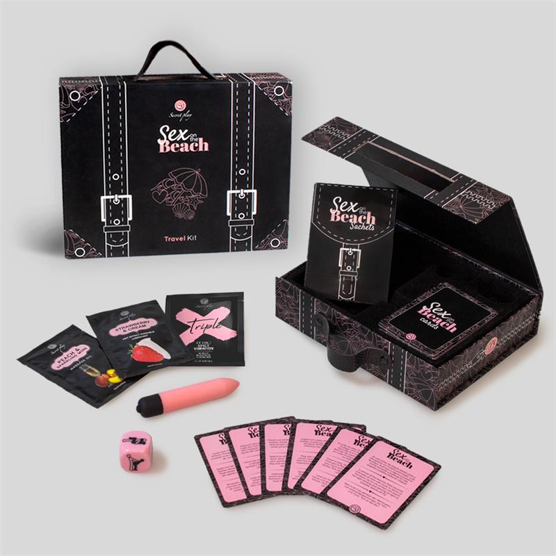 SECRET PLAY - TRAVEL KIT SEX ON THE BEACH (ES/EN/DE/FR/NL/PT)