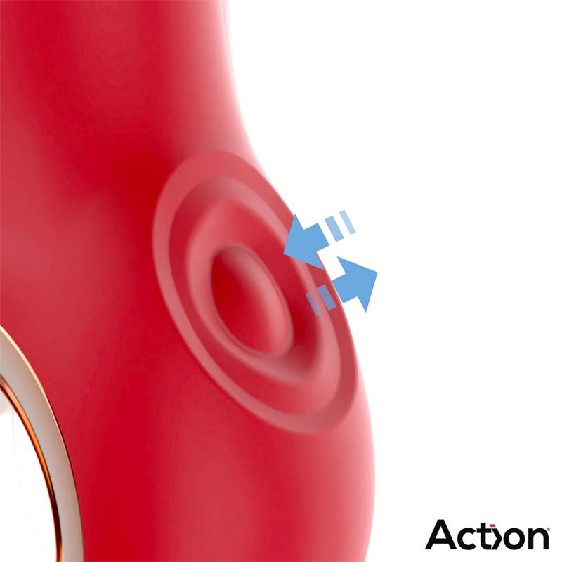ACTION - TRAZY STIMULATOR WITH PULSATION ERGONOMIC USB