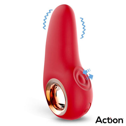 ACTION - TRAZY STIMULATOR WITH PULSATION ERGONOMIC USB