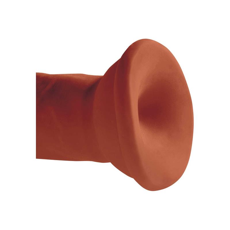 KING COCK - TRIPLE DENSITY DILDO 6 CARAMEL