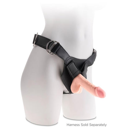 KING COCK - TRIPLE DENSITY DILDO WITH TESTICLES 6.5