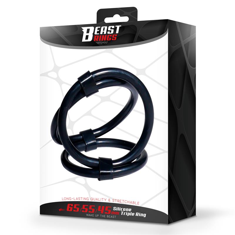 BEAST RINGS - TRIPLE RING SILICONE