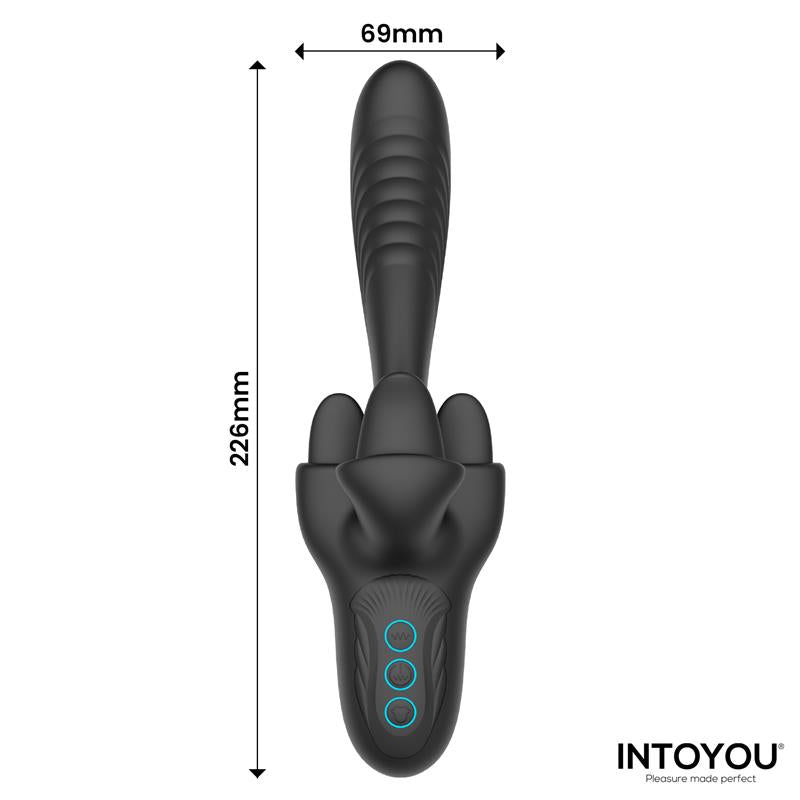 INTOYOU - TRITON TRIPLE LICKING TONGUE VIBRATOR