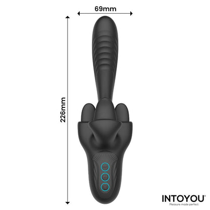 INTOYOU - TRITON TRIPLE LICKING TONGUE VIBRATOR