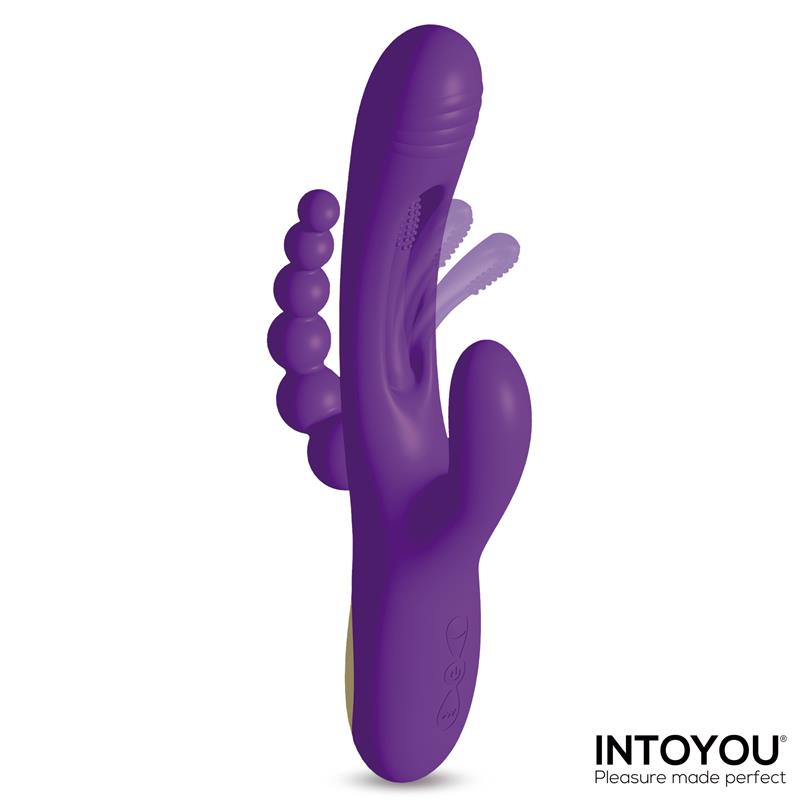 INTOYOU - TRIYA VIBE WITH FLIPPING TONGUE AND ANAL BEADS
