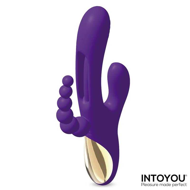 INTOYOU - TRIYA VIBE WITH FLIPPING TONGUE AND ANAL BEADS