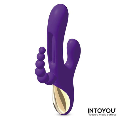 INTOYOU - TRIYA VIBE WITH FLIPPING TONGUE AND ANAL BEADS