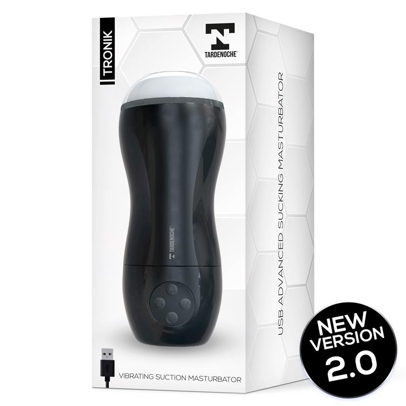 TARDENOCHE - TRONIK 2.0 SUCKING AND VIBRATING MASTURBATOR USB