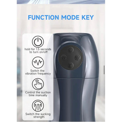 TARDENOCHE - TRONIK 2.0 SUCKING AND VIBRATING MASTURBATOR USB