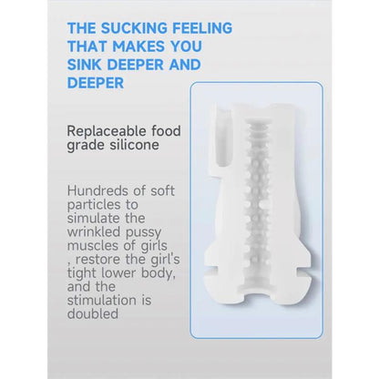 TARDENOCHE - TRONIK 2.0 SUCKING AND VIBRATING MASTURBATOR USB