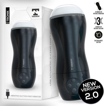 TARDENOCHE - TRONIK 2.0 SUCKING AND VIBRATING MASTURBATOR USB