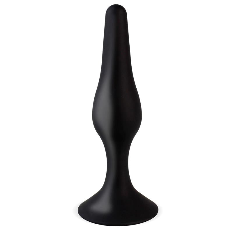 TARDENOCHE - TROPHY ANAL PLUG 11 CM SILICONE BLACK
