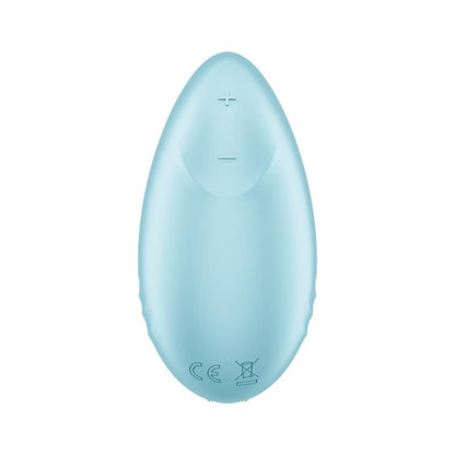 SATISFYER - TROPICAL TIP WITH APP SATISFYER CONNECT LIGHT BLUE