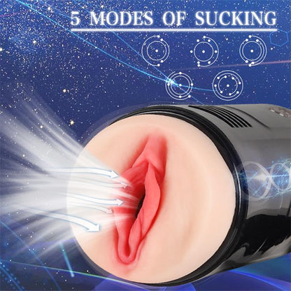 JUICY LAMOUR - TRUDA AUTOMATIC MALE MASTURBATOR VIBRATION AND SUCTION VAGINA