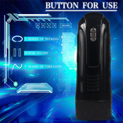 JUICY LAMOUR - TRUDA AUTOMATIC MALE MASTURBATOR VIBRATION AND SUCTION VAGINA