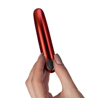 ROCKSOFF - TRULY YOURS VIBRATING BULLET RUBY CARESS METALLIC RED