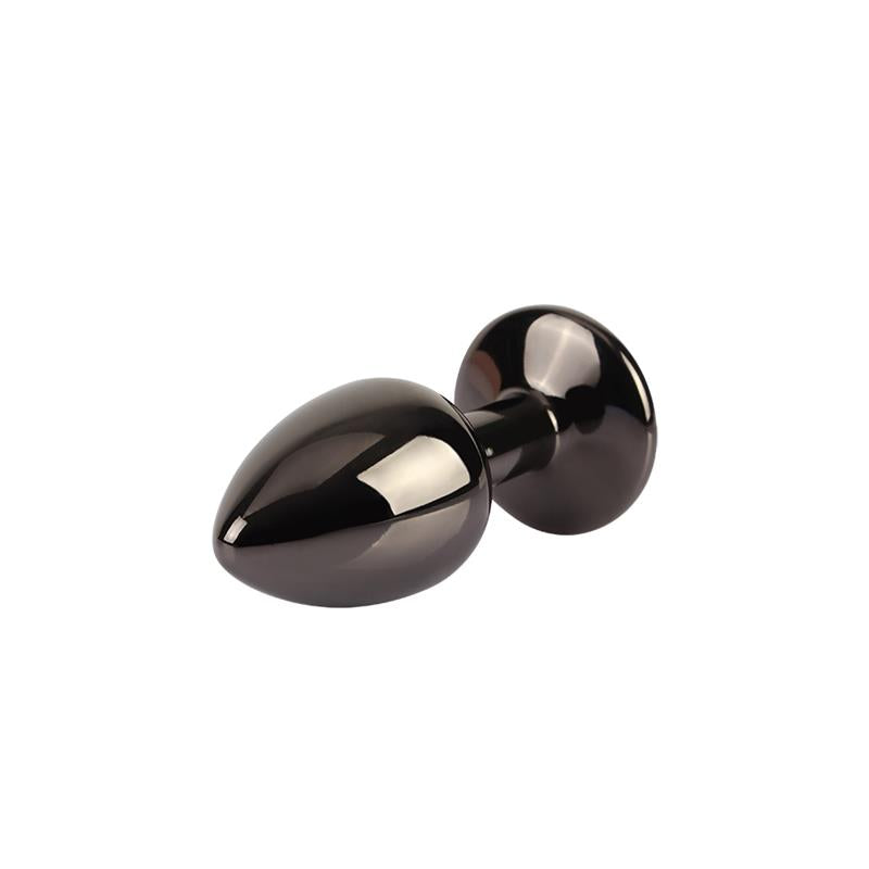 CHISA - TUNGSTEN BLACK GEM BUTT PLUG SIZE M
